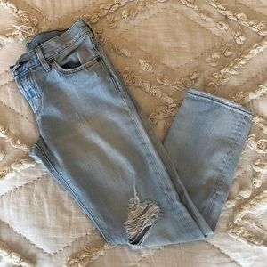 Rigid denim 501ct w24